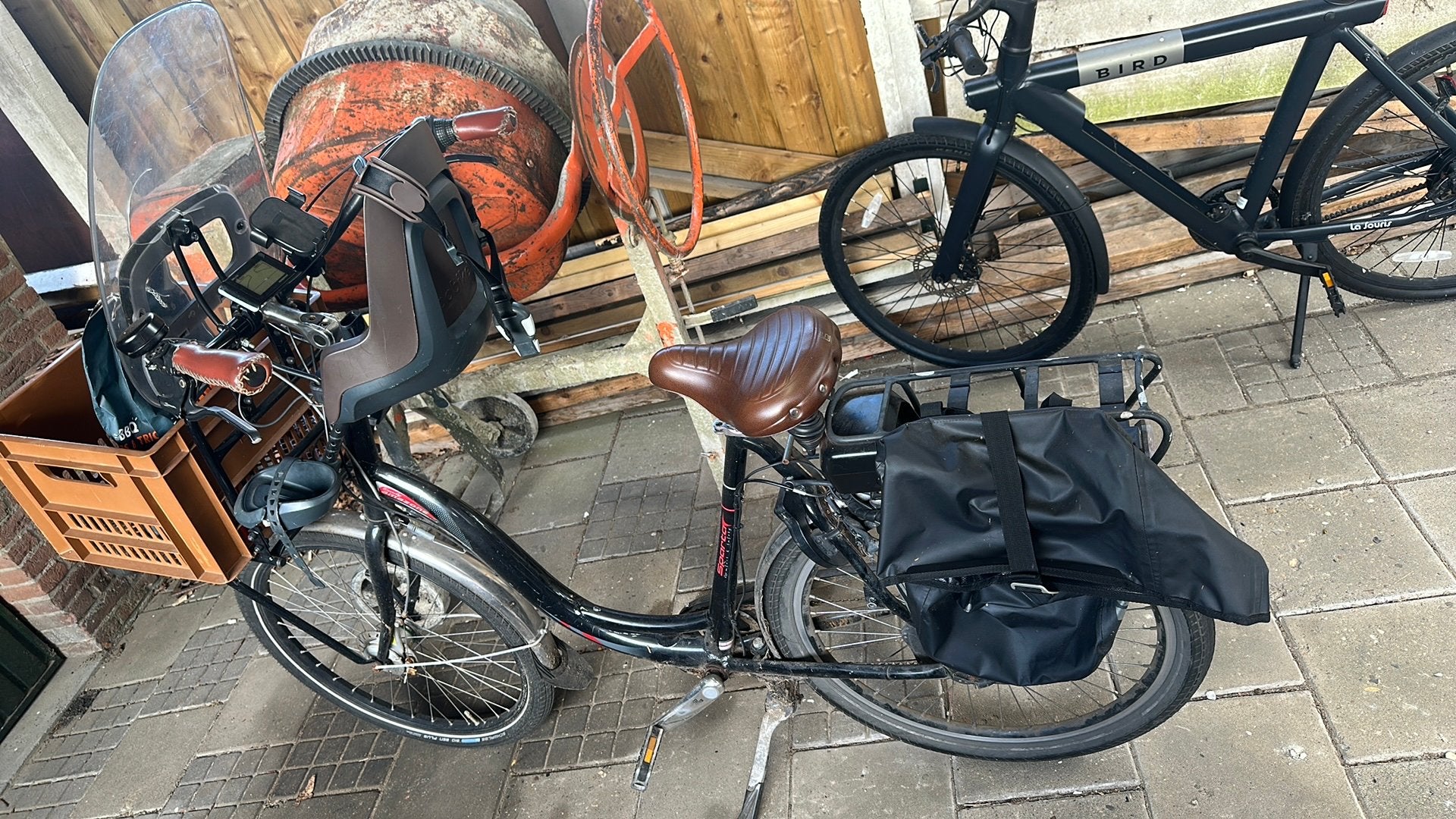 Sparta Amazone elektrische fiets Heinzmann achterwielmotor, Fietsen en Brommers, Ophalen, Zo goed als nieuw, 53 tot 57 cm, Minder dan 10 versnellingen