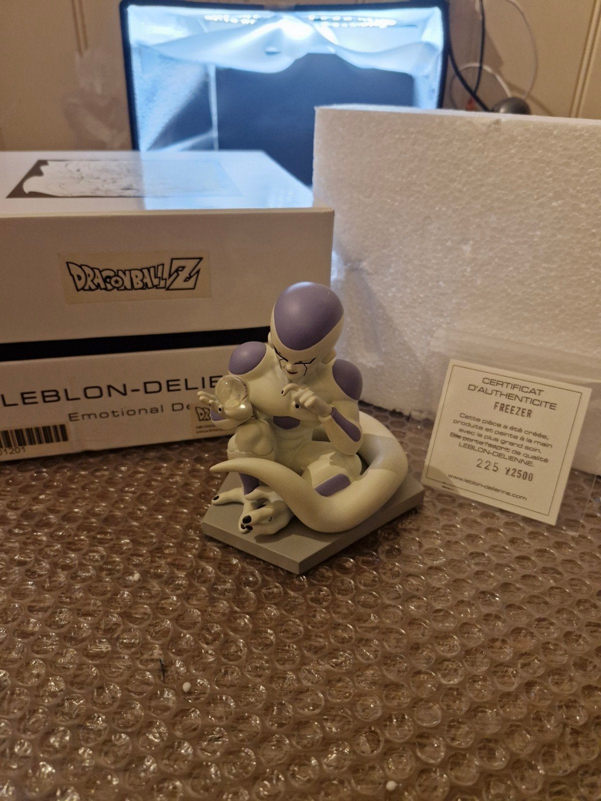Frieza dragonball z leblon delienne Limited edition225/2500, Verzenden, Zo goed als nieuw