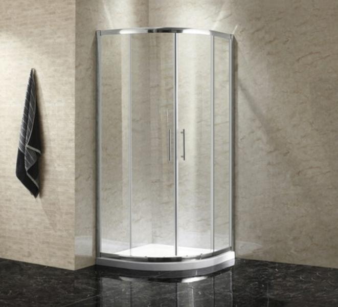 Douchecabine kwartrond 90x90 voor Form&Style Moorea/Haiti, Doe-het-zelf en Verbouw, Sanitair, Nieuw, Douche, Chroom, Ophalen