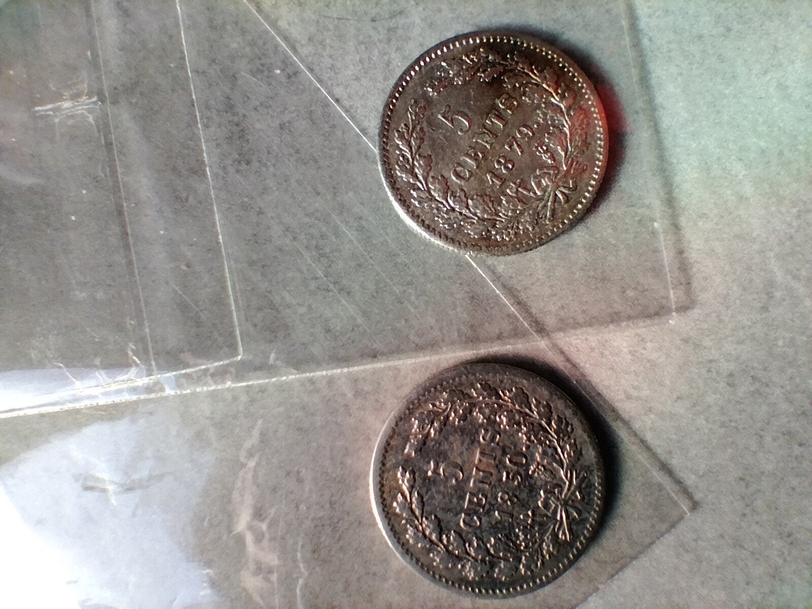 Zeldzame Nederlandse 5 cent munten 1850 en1879Koning Willem, Ophalen of Verzenden, Koning Willem III, 5 cent, Setje