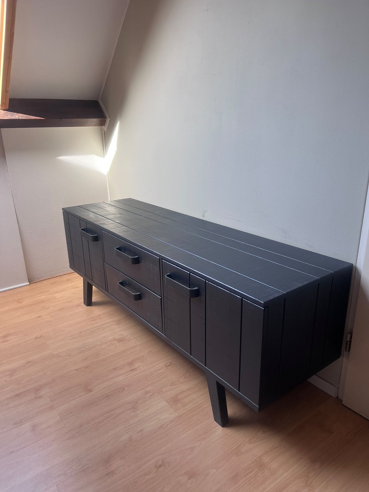 Be Pure TV meubel - Zo goed als nieuw, Huis en Inrichting, 100 tot 150 cm, Ophalen of Verzenden, Zo goed als nieuw, Met lade(s)