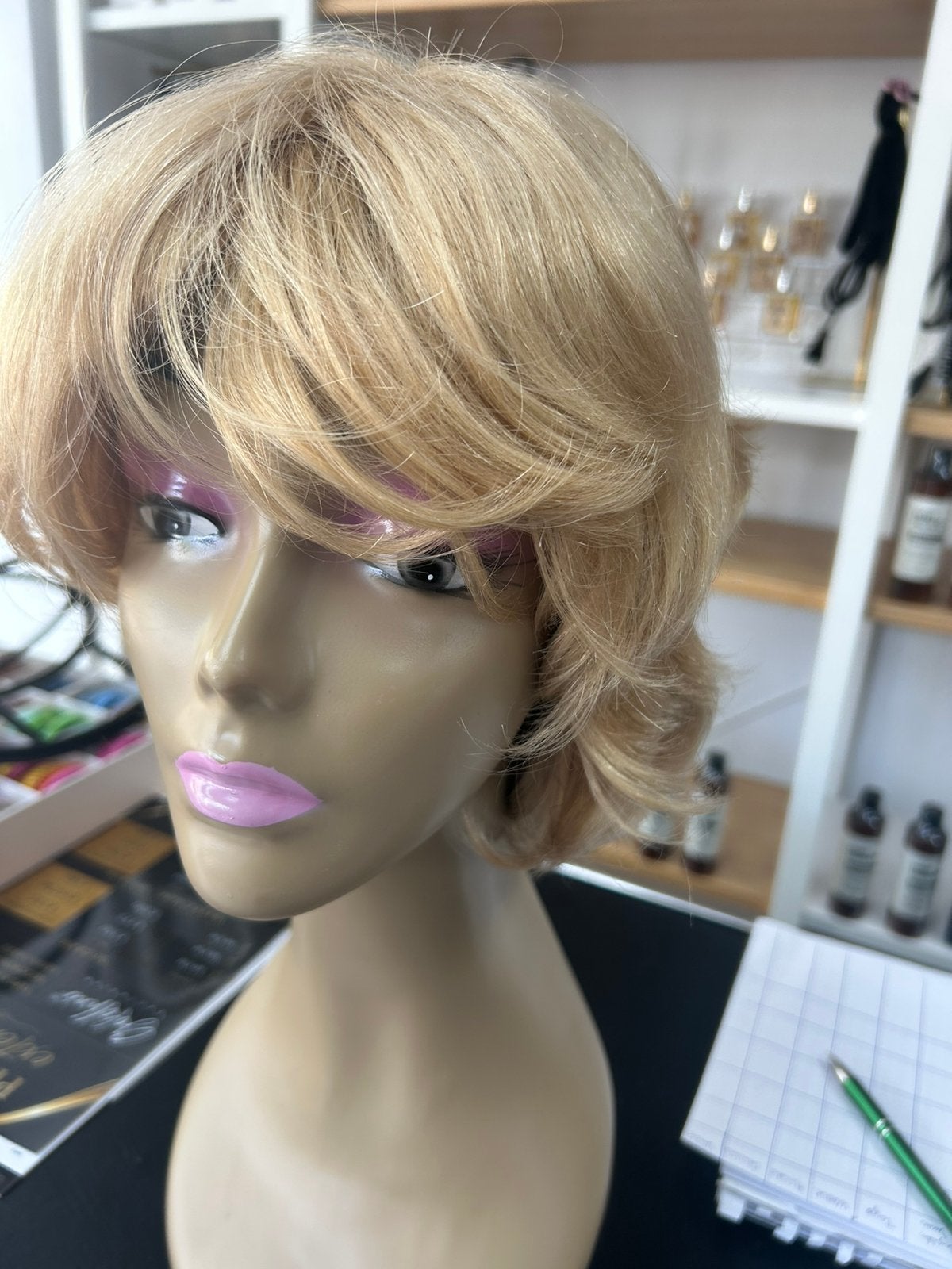 Opruiming!Sale! Echthaar Pruik human hair lace wig €79 TOP, Ophalen of Verzenden, Nieuw, Pruik of Haarverlenging