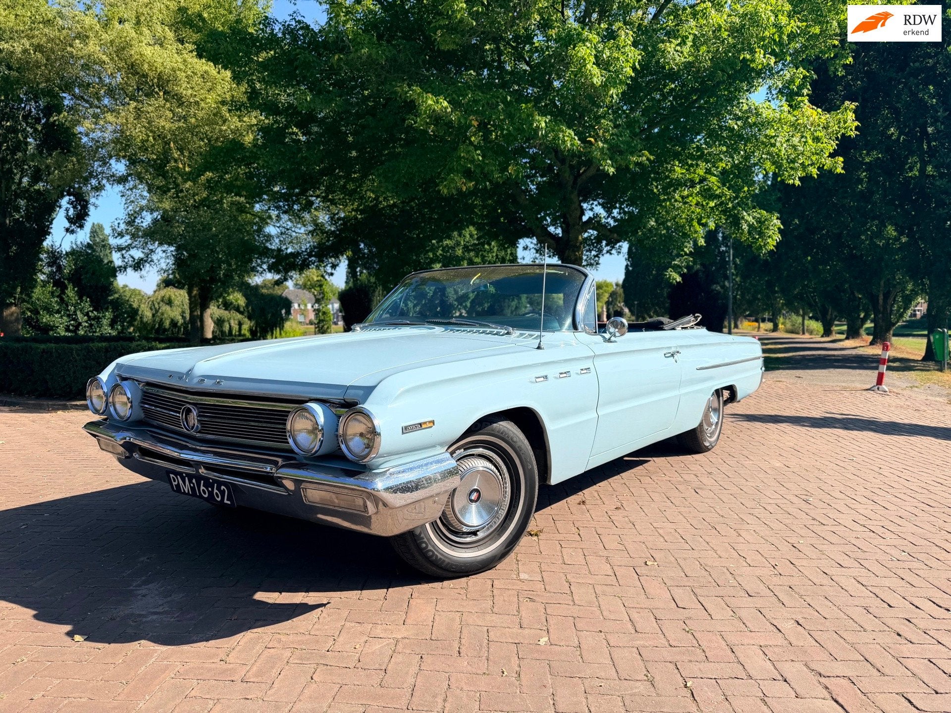 Buick Invicta Wildcat | Convertible 1962 | Nailhead 6,6L V8, Auto's, Oldtimers, Automaat, Achterwielaandrijving, Cabriolet, Blauw