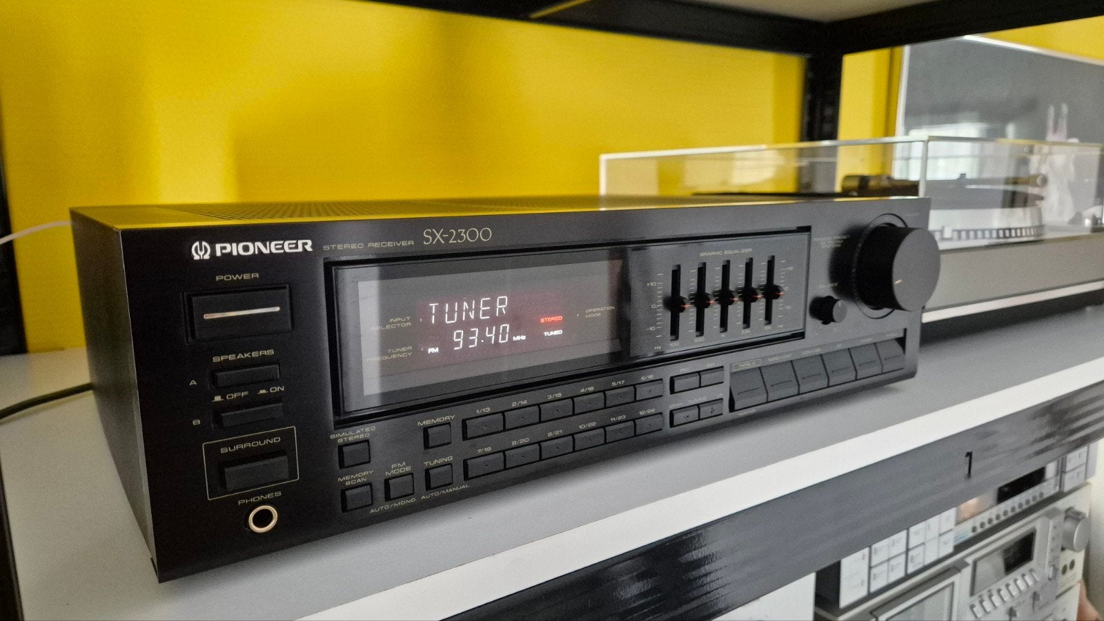 Pioneer SX-2300 stereo receiver, Audio, Tv en Foto, Ophalen of Verzenden, Gebruikt, Pioneer