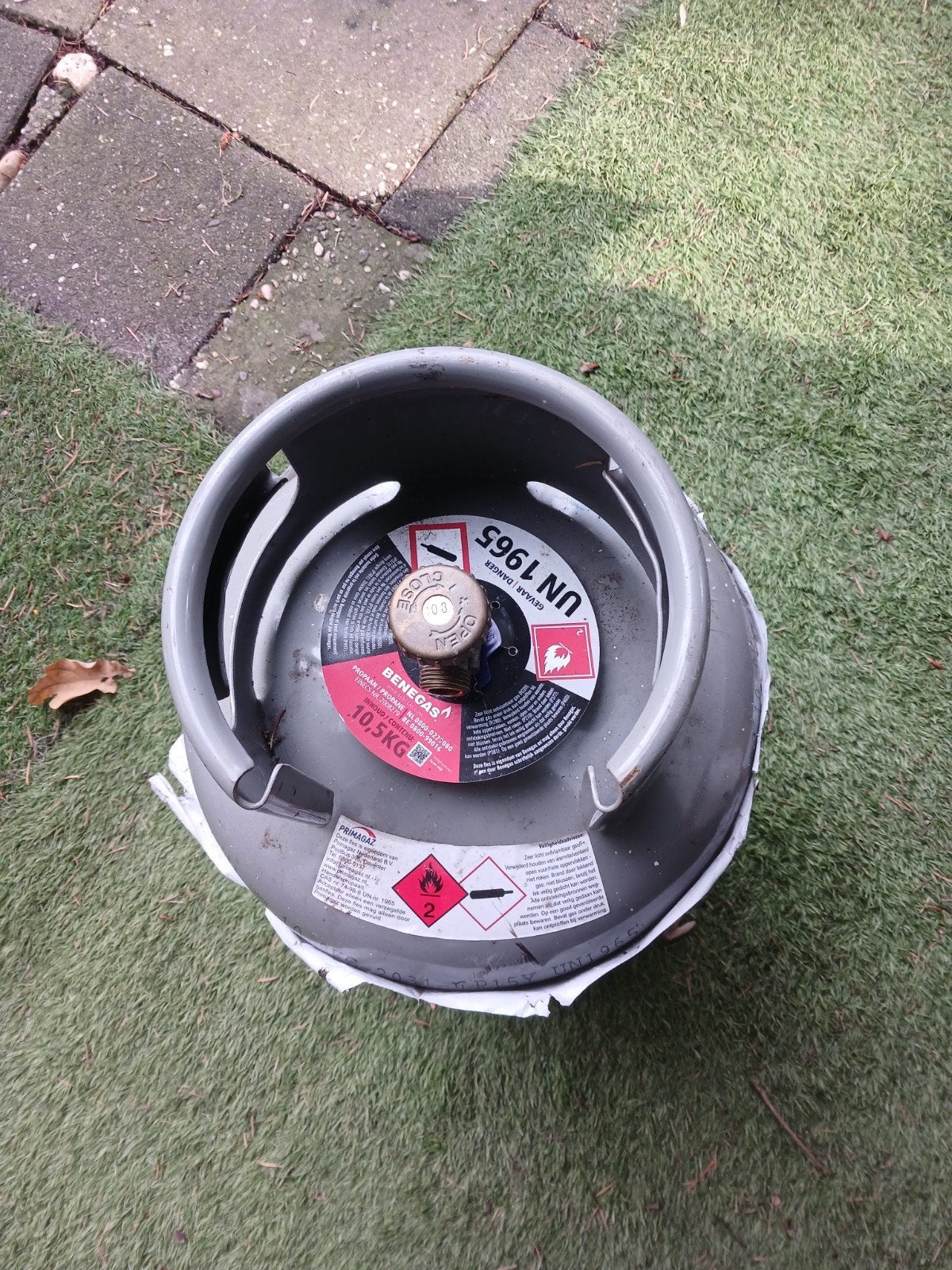 Gasflessen, Ophalen, Gebruikt, Minder dan 10 m²