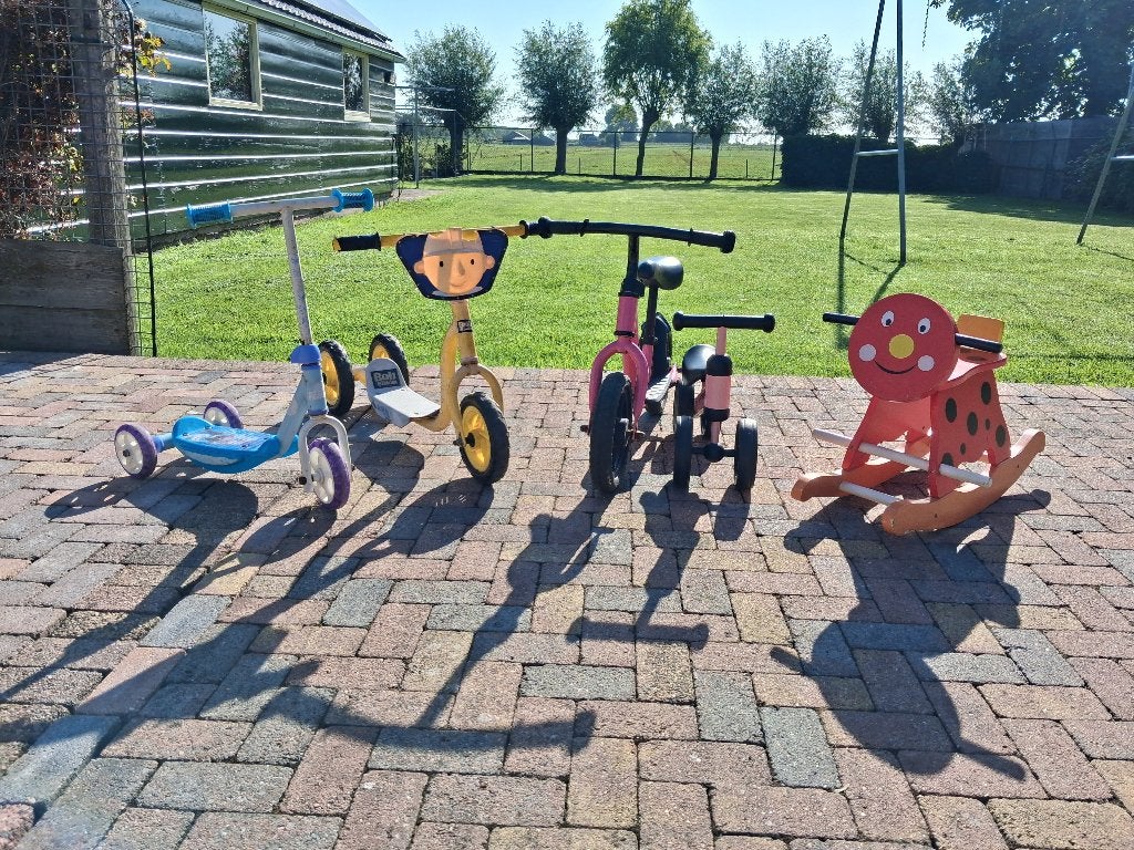 hobbelpaard/ hobbel lieveheersbeestje , loopfiets & step, Fietsen en Brommers, Steps, Ophalen, Gebruikt, Gewone step