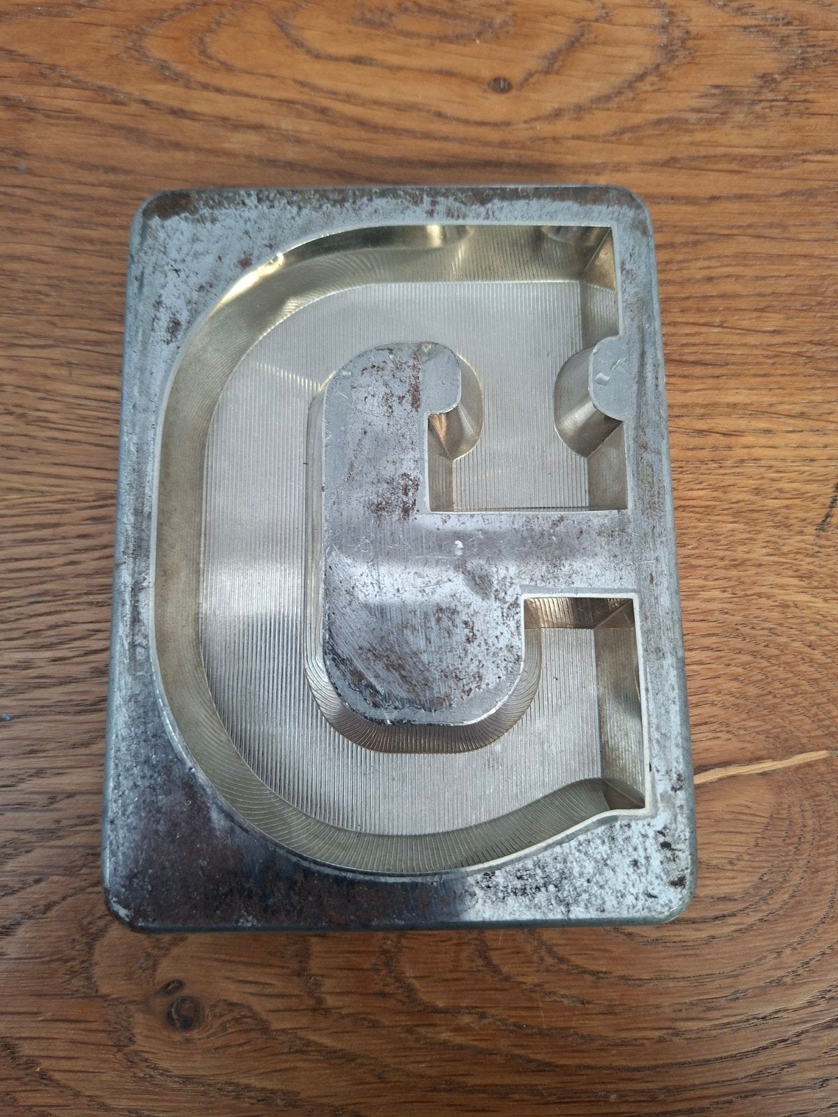 Chocoladeletter G mal - Tilburgse Vormenfabriek, Ophalen of Verzenden