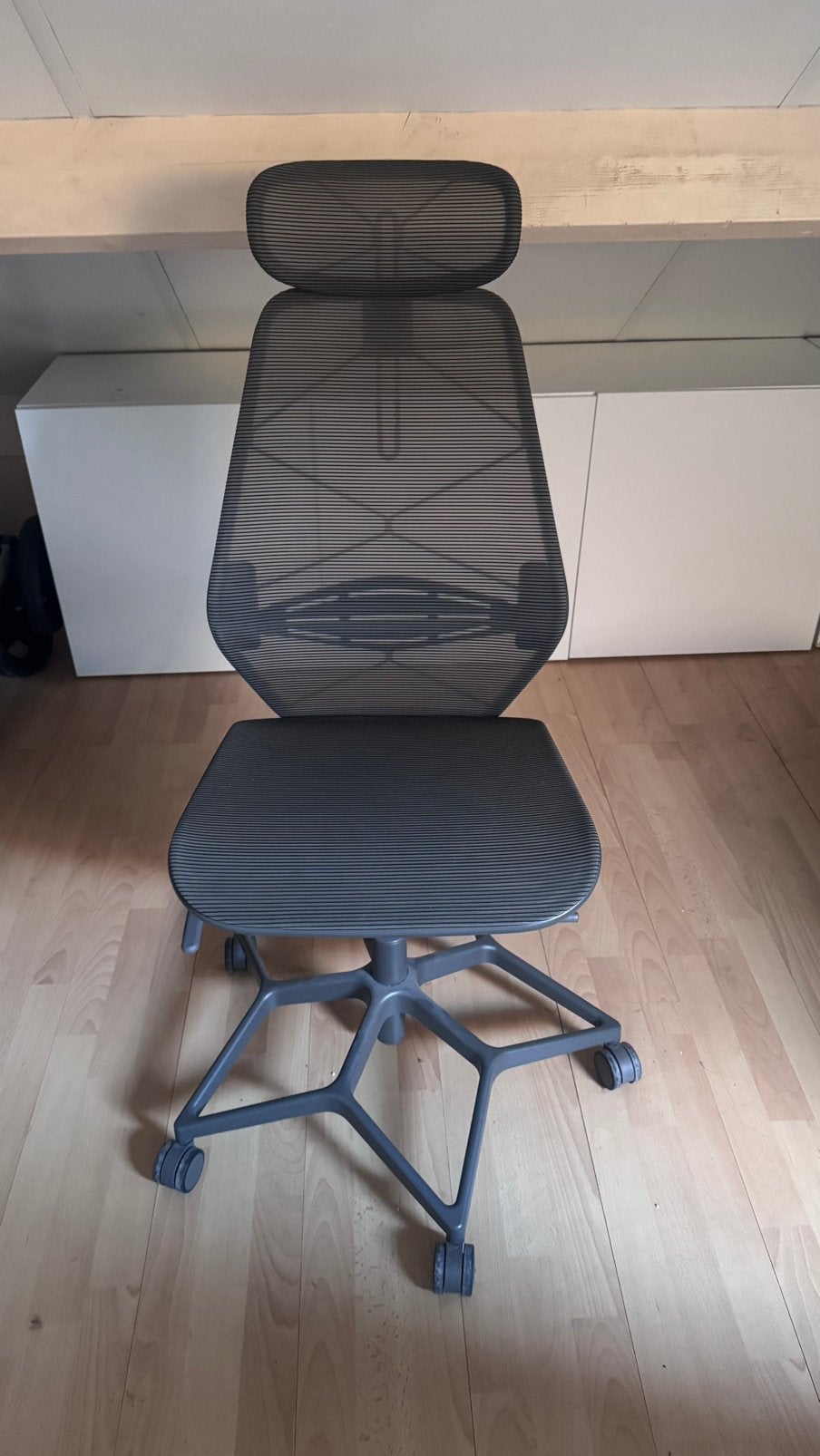 Ikea Styrspel gamingstoel zonder armleuningen, Huis en Inrichting, Bureaustoelen, Ophalen, Gebruikt, Grijs, Gaming bureaustoel
