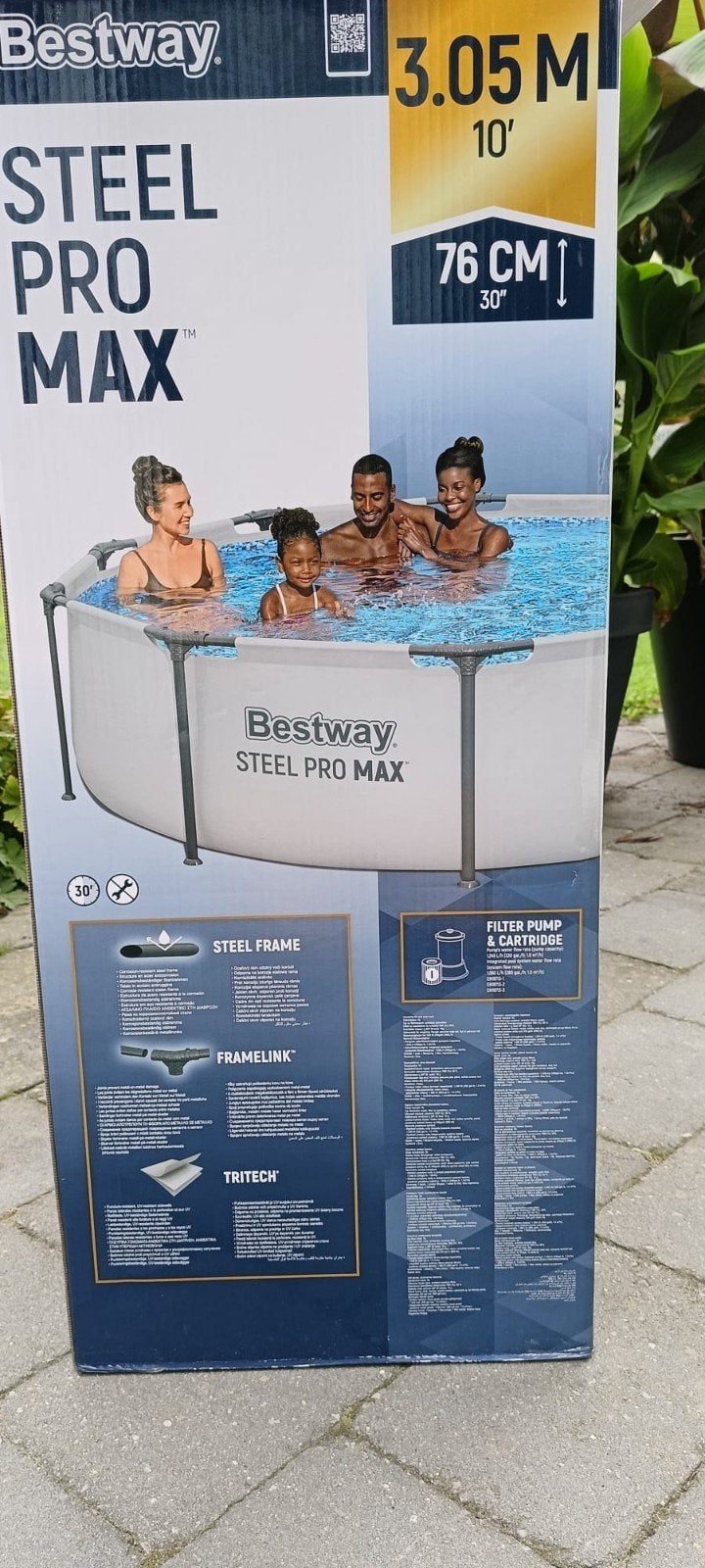Foto 5 van zwembad Bestway Steel Pro Max Opzetzwembad - in doos