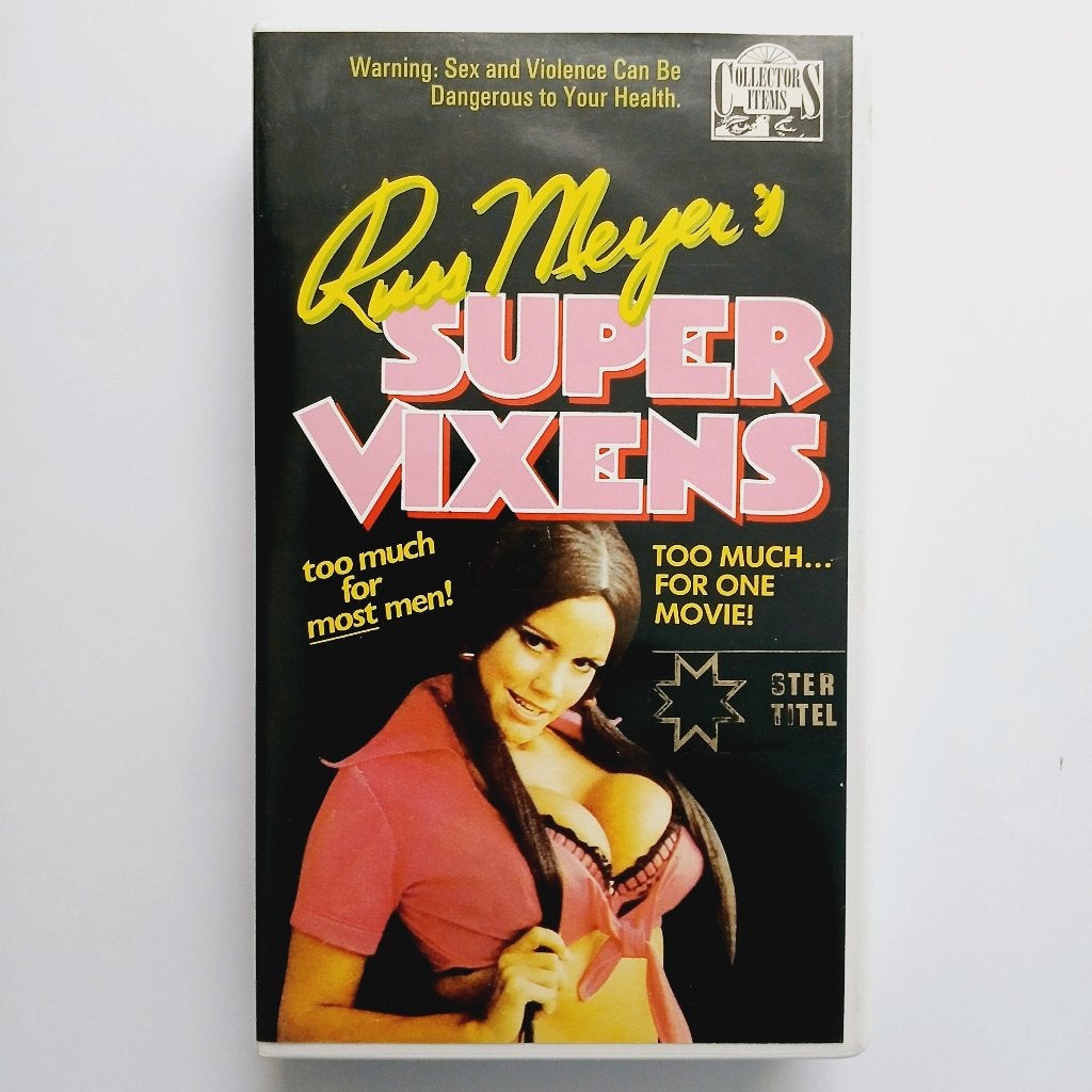 Russ Meyer's Supervixens - NL ex rental vhs - Movies Select, Cd's en Dvd's, Verzenden, Actie en Avontuur, VHS, Gebruikt