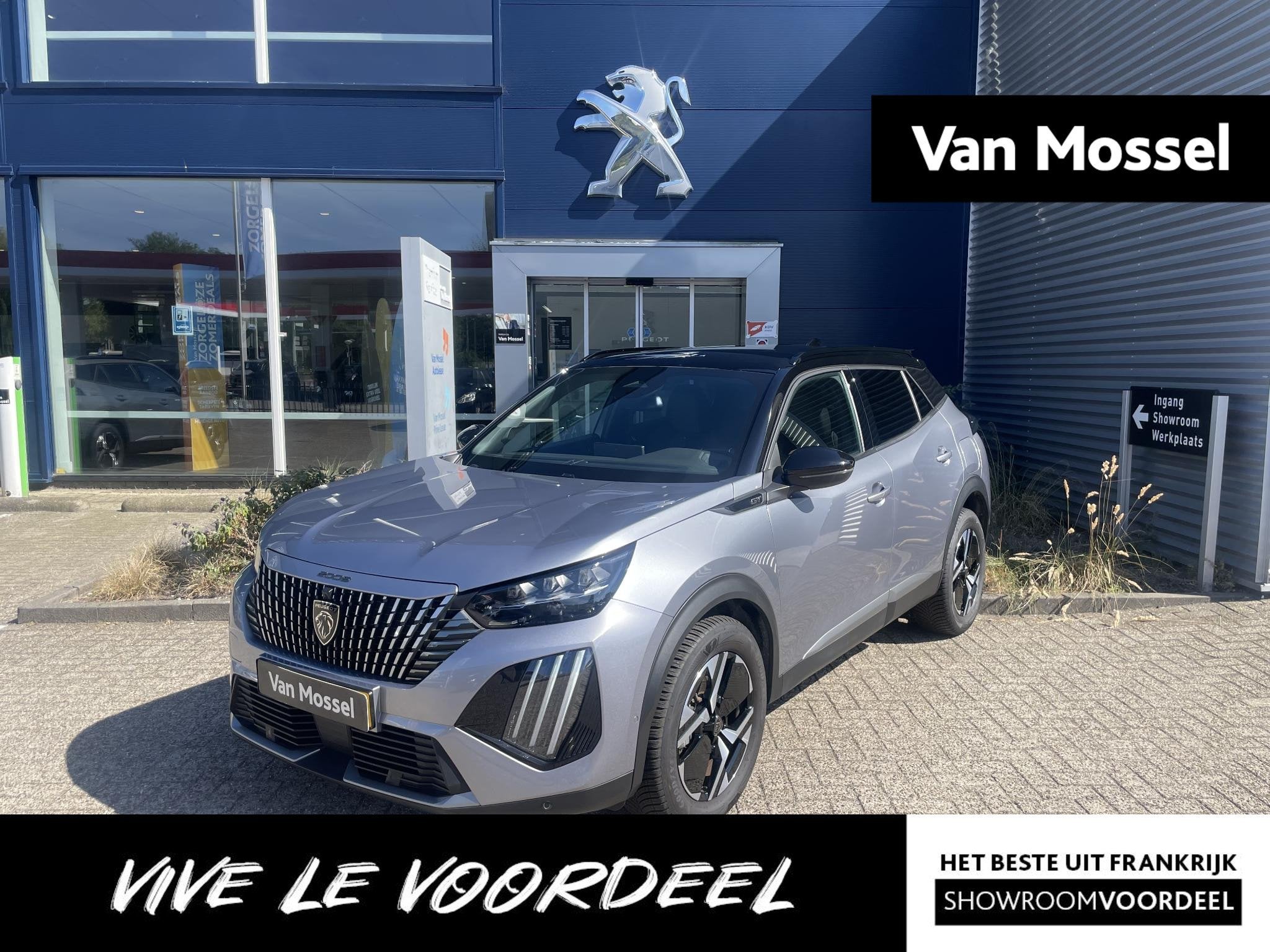 Peugeot 2008 1.2 Hybrid 145 GT, Gebruikt, Euro 6, Leder en Stof, Hybride Elektrisch/Benzine