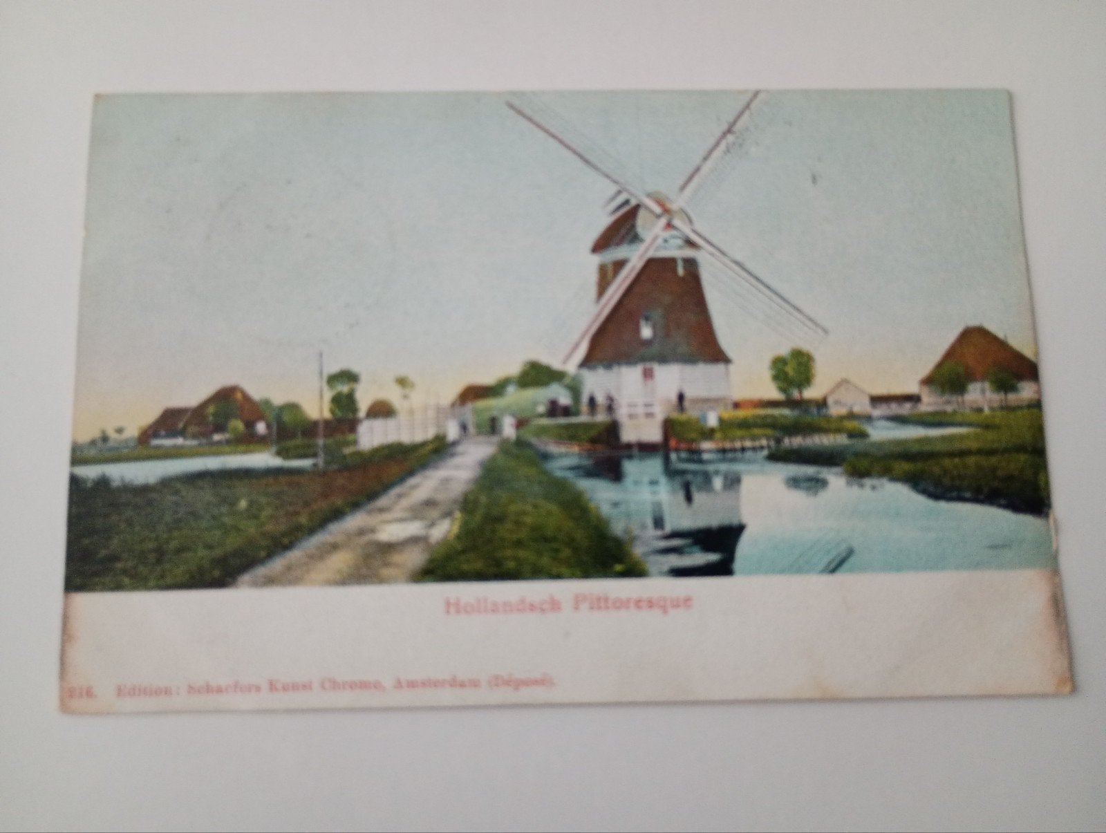 Molen Onbekend 1908, Ophalen of Verzenden, Voor 1920, Gelopen, Gebouw