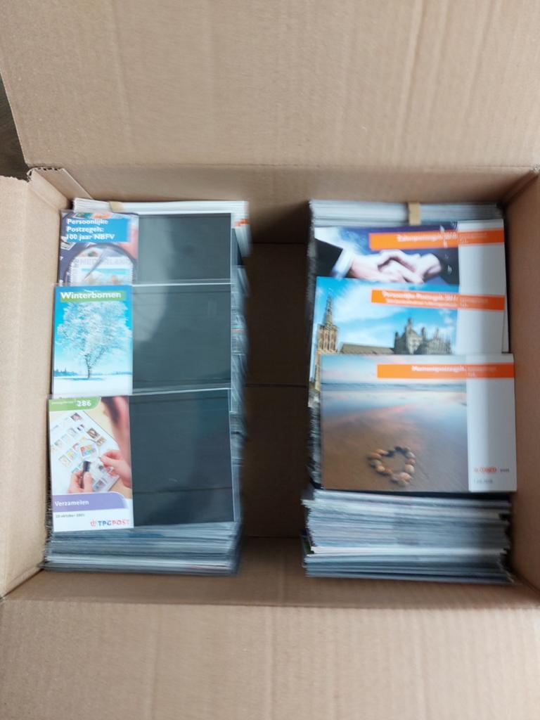 Grote partij  lege PTT mapjes - 650 stuks, Ophalen of Verzenden, Nederland