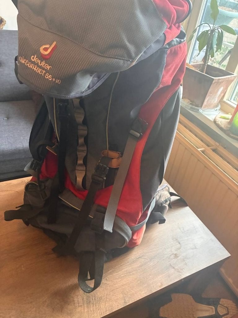 Deuter Backpack 65 Liter, Sport en Fitness, Bergsport en Wandelen, Ophalen, Zo goed als nieuw, Rugzak