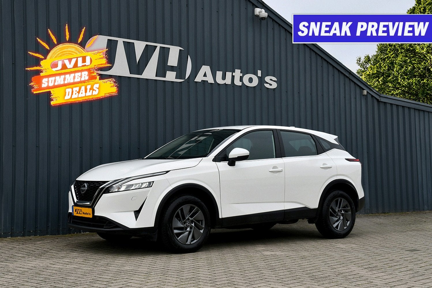 Nissan QASHQAI 1.3 MHEV Acenta 05-2024 | BTW | Keyless | Cam, Auto's, Nissan, Stof, Gebruikt, Huisgarantie, 4 cilinders