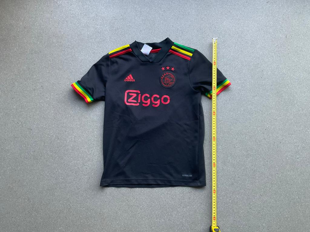 Ajax 3e shirt 21/22 - Bob Marley, maat 152, Ophalen of Verzenden, Gebruikt, Ajax, Shirt