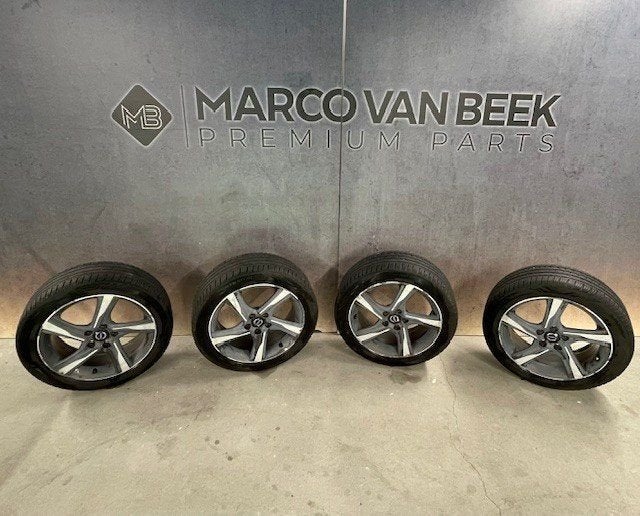 17 Inch all season wielen set Volvo V40, Gebruikt, -, -, Banden en Velgen