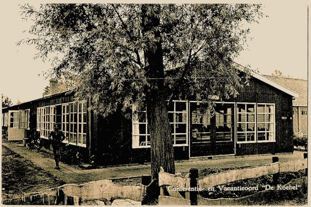 Burgh haamstede (z) Conferentieoord de koebel, gelopen, Verzenden, 1940 tot 1960, Gelopen, Zeeland