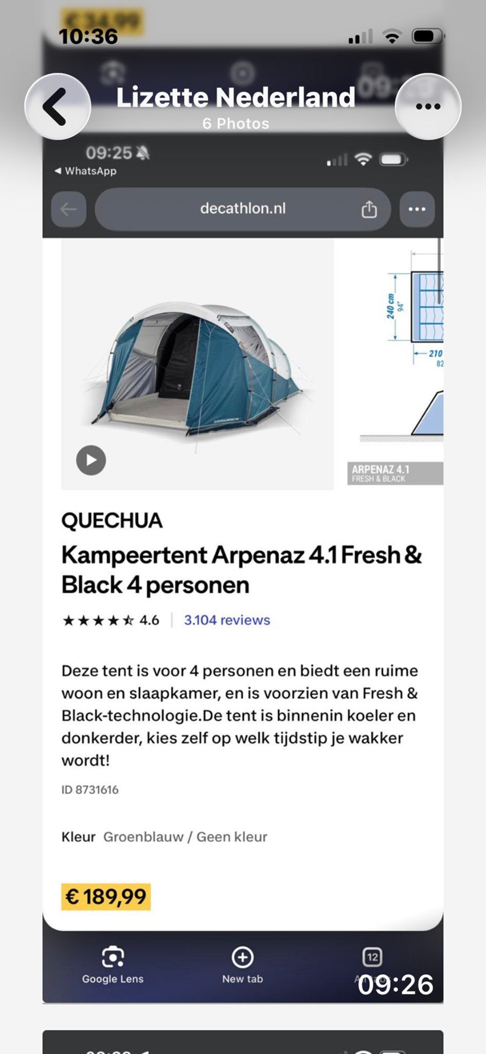 Complete Kampeeruitrusting: Tenten, Veldbedden, Kooktoestel, Ophalen, Zo goed als nieuw, Meer dan 6