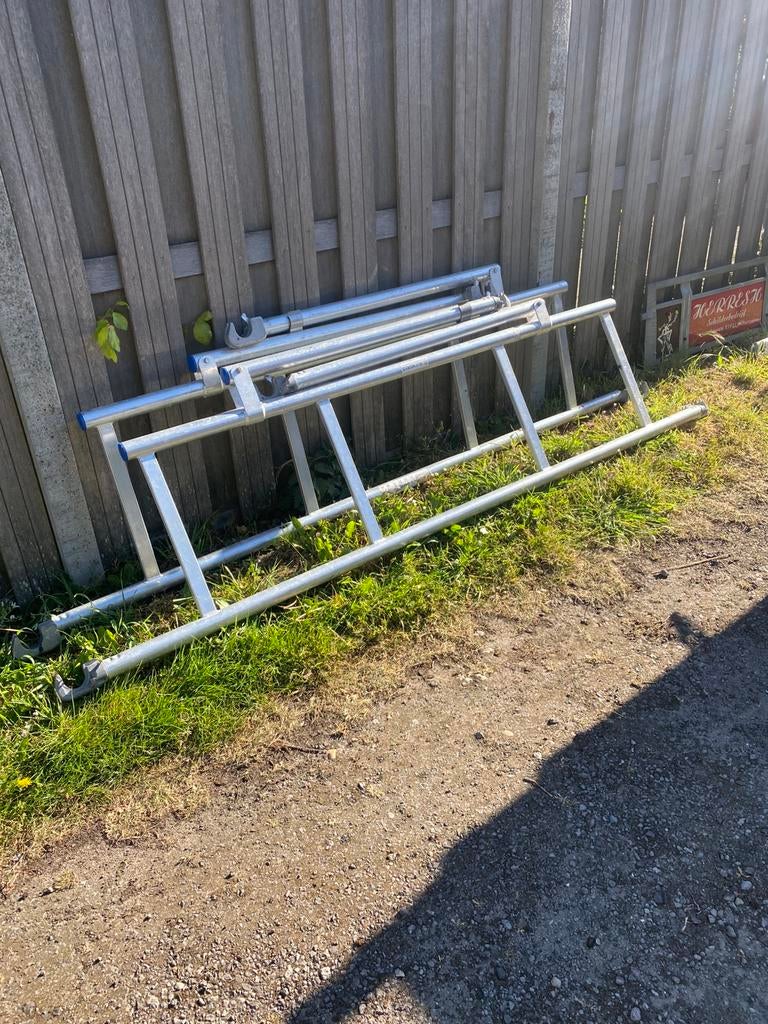 Steiger rekken, Doe-het-zelf en Verbouw, Steigers, Ophalen of Verzenden, Zo goed als nieuw, Rolsteiger of Kamersteiger, 2 tot 5 meter