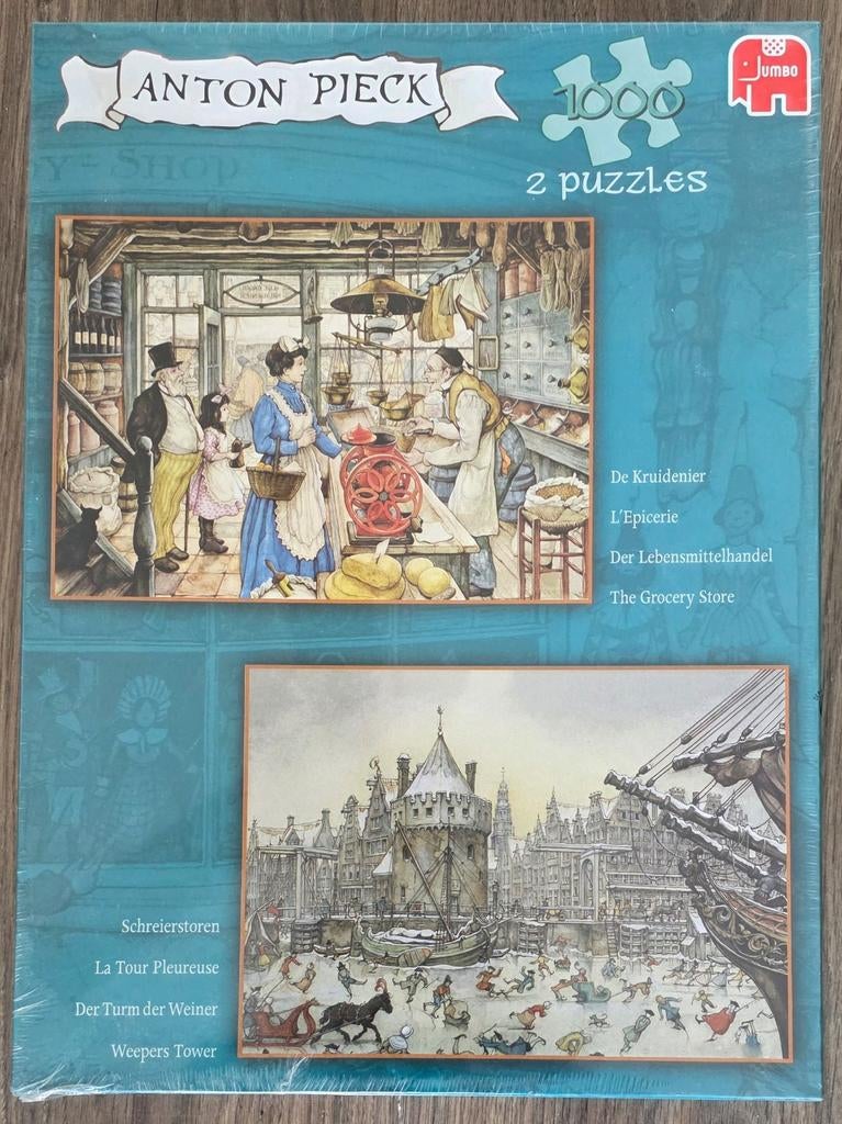 8 nieuwe puzzels nog in seal, Ophalen, 500 t/m 1500 stukjes, Nieuw, Legpuzzel