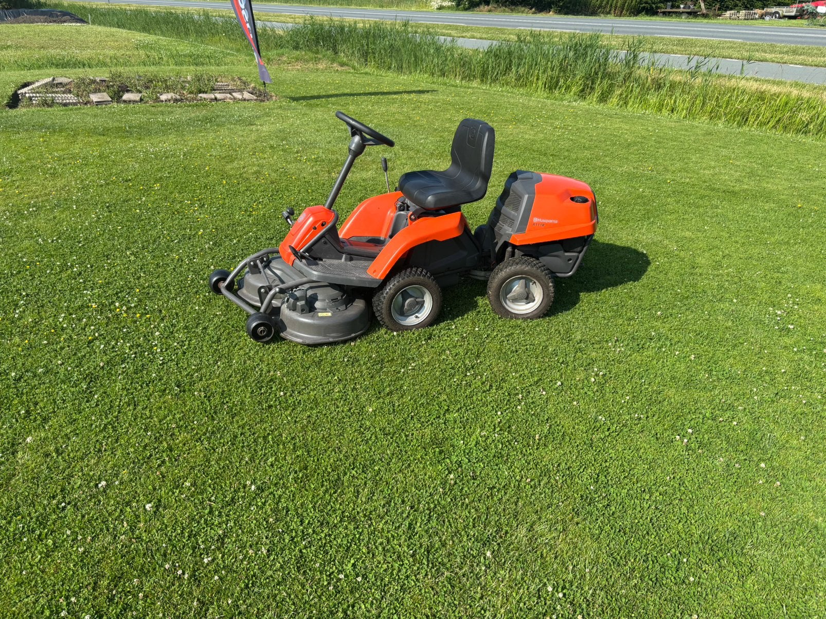 Husqvarna frontmaaier, Ophalen, Gebruikt, Mulchfunctie, Minder dan 90 cm