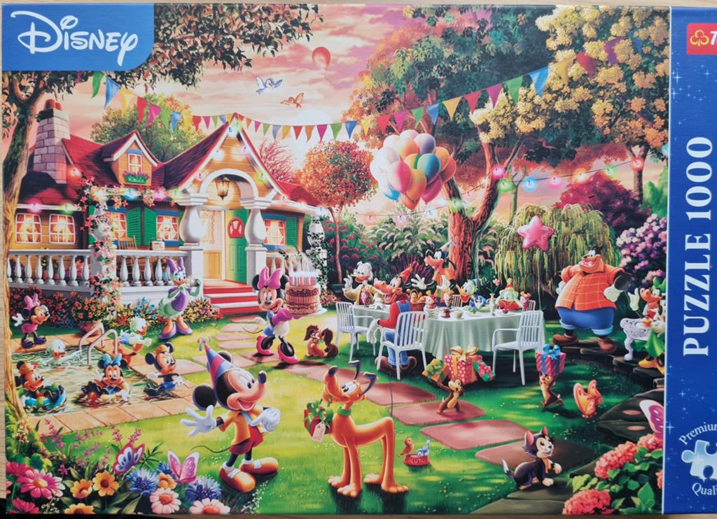 Disney puzzel 1000 stukjes, Ophalen, 500 t/m 1500 stukjes, Nieuw