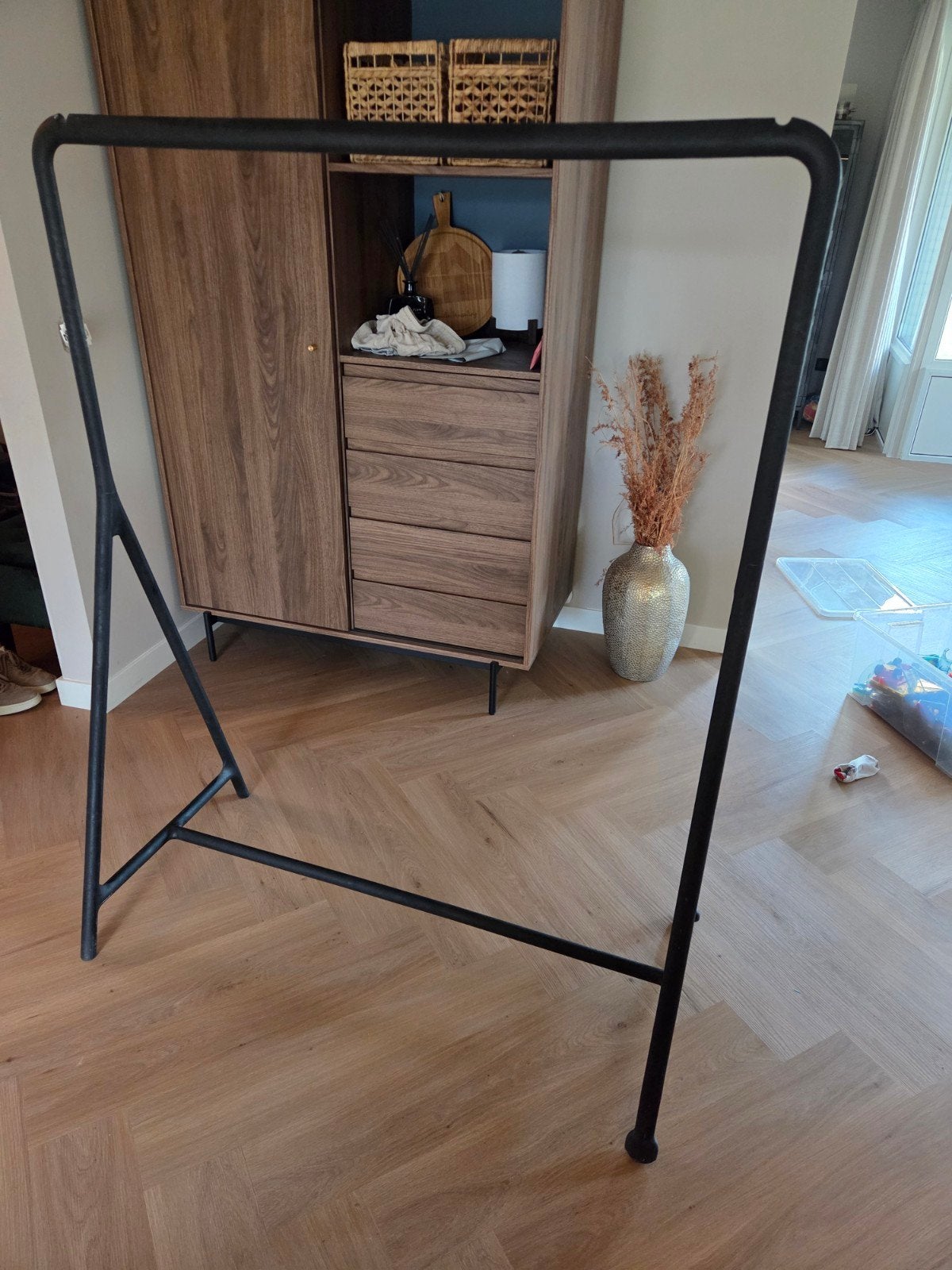 IKEA Turbo kledingrek - Zwart, zo goed als nieuw, Ophalen, Gebruikt