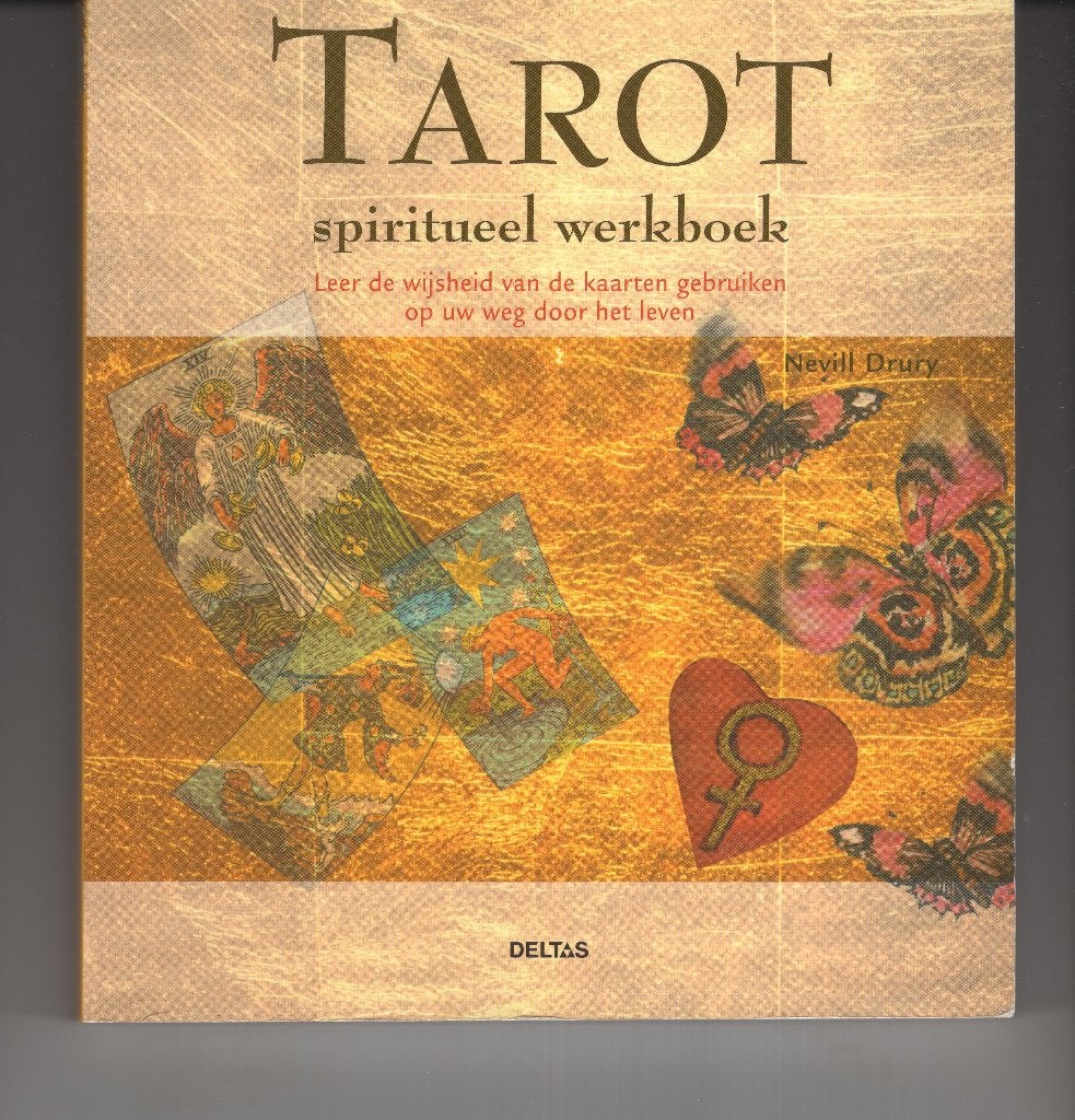 Tarot spiritueel werkboek Nevill Drury, Boeken, Ophalen of Verzenden, Zo goed als nieuw, Tarot of Kaarten leggen, Overige typen