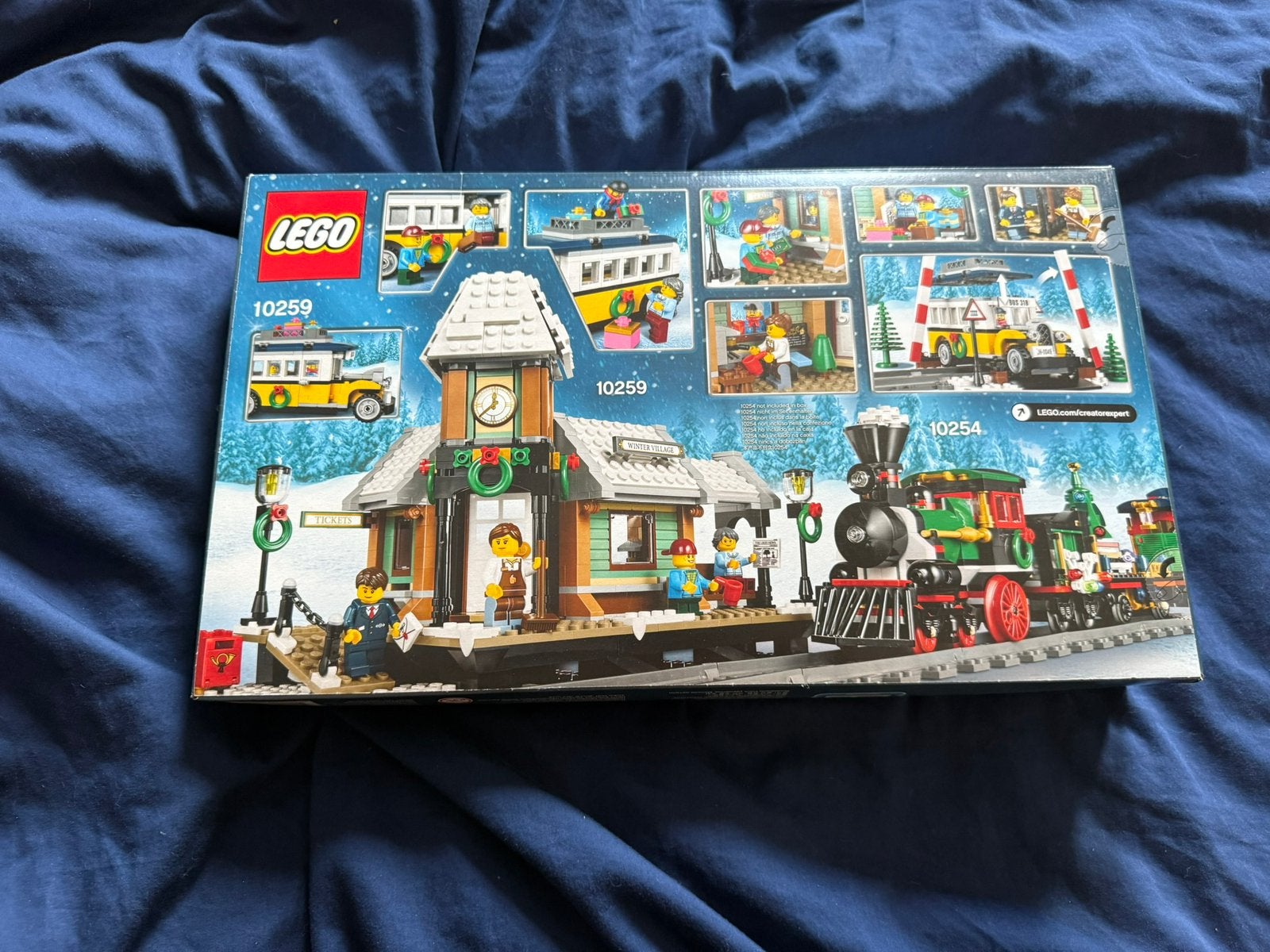 Lego 10259 Winterdorp Station, Lego, Nieuw, Ophalen of Verzenden, Ongeopend/sealed