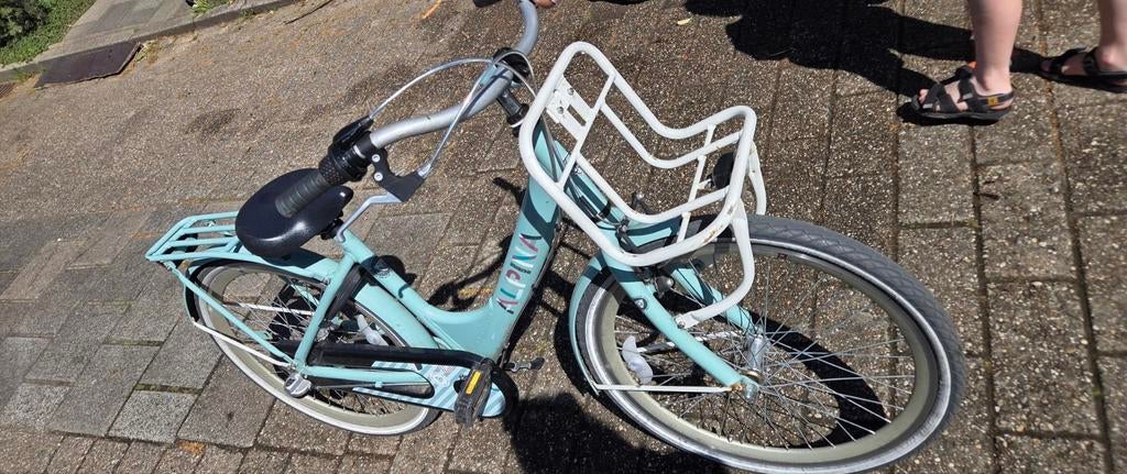 Alpine club, meisjesfiets 24 inch, kinderfiets,  fiets, Ophalen, Minder dan 10 versnellingen, Minder dan 49 cm, Zo goed als nieuw