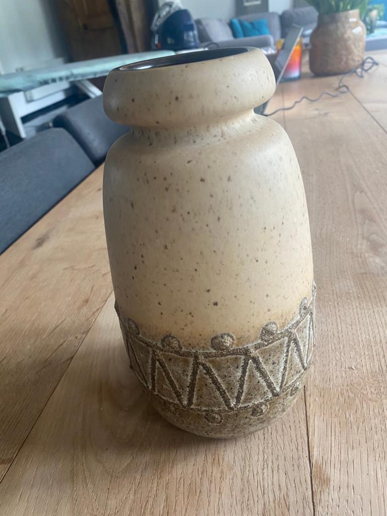 Retro vintage vaas keramiek Oost-Duits 60-70er jaren, Huis en Inrichting, Woonaccessoires | Vazen, Overige kleuren, Aardewerk of Porselein