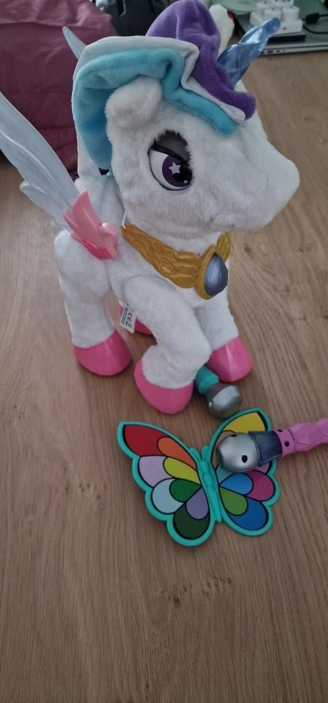 Unicorn paardje, Ophalen, Zo goed als nieuw