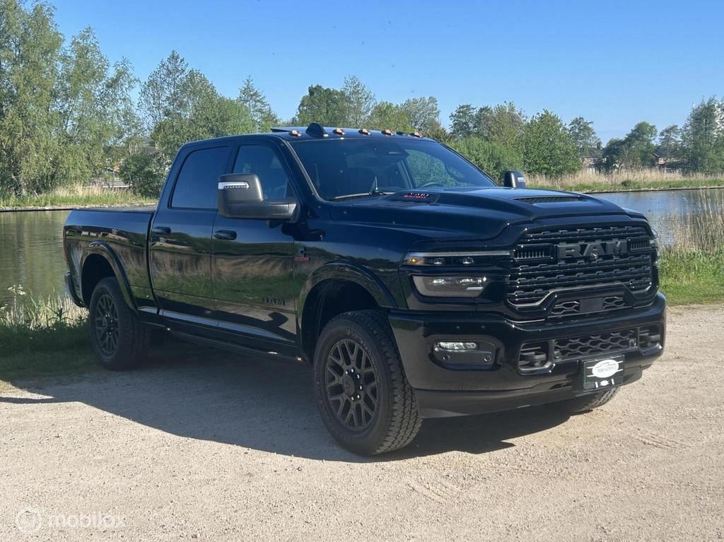 Dodge Ram 2500 Limited 6.7 Cummins H.O. 430pk 8 Traps automa, Auto's, Dodge, Automaat, 430 pk, Gebruikt, Zwart