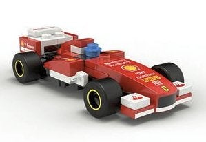 Lego Racers - Ferrari F138 polybag (40190), Ophalen of Verzenden, Gebruikt, Complete set, Lego