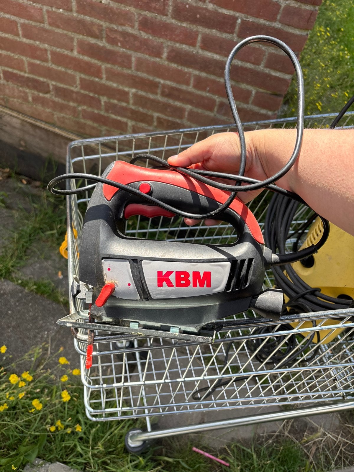 Decoupeerzaag - KBM, Ophalen, Gebruikt