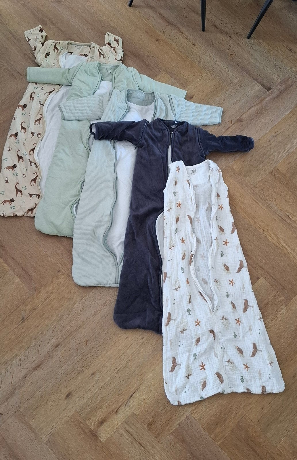 Diverse slaapzakken maat 98/104/110 o.a. prenatal, Ophalen, Gebruikt, Slaapzak, Prénatal