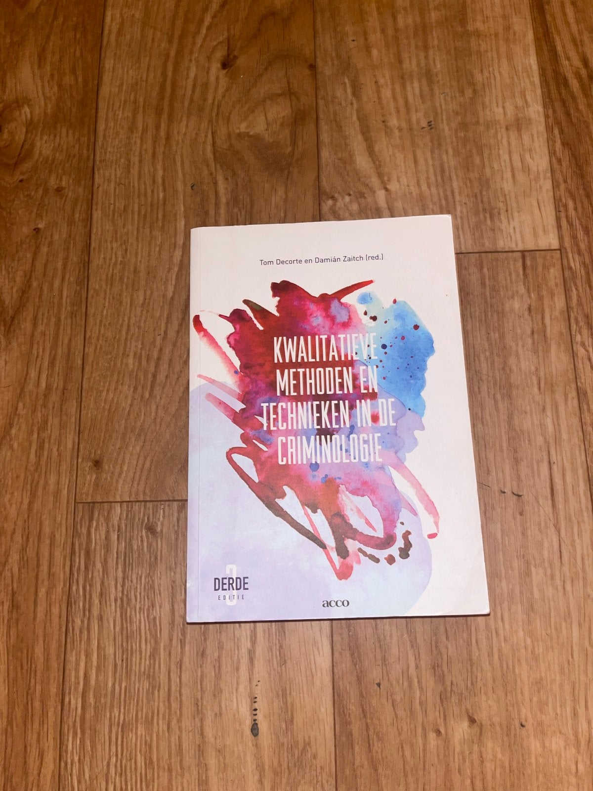 Kwalitatieve methoden en technieken in de criminologie, Ophalen of Verzenden, Gamma, Zo goed als nieuw, WO