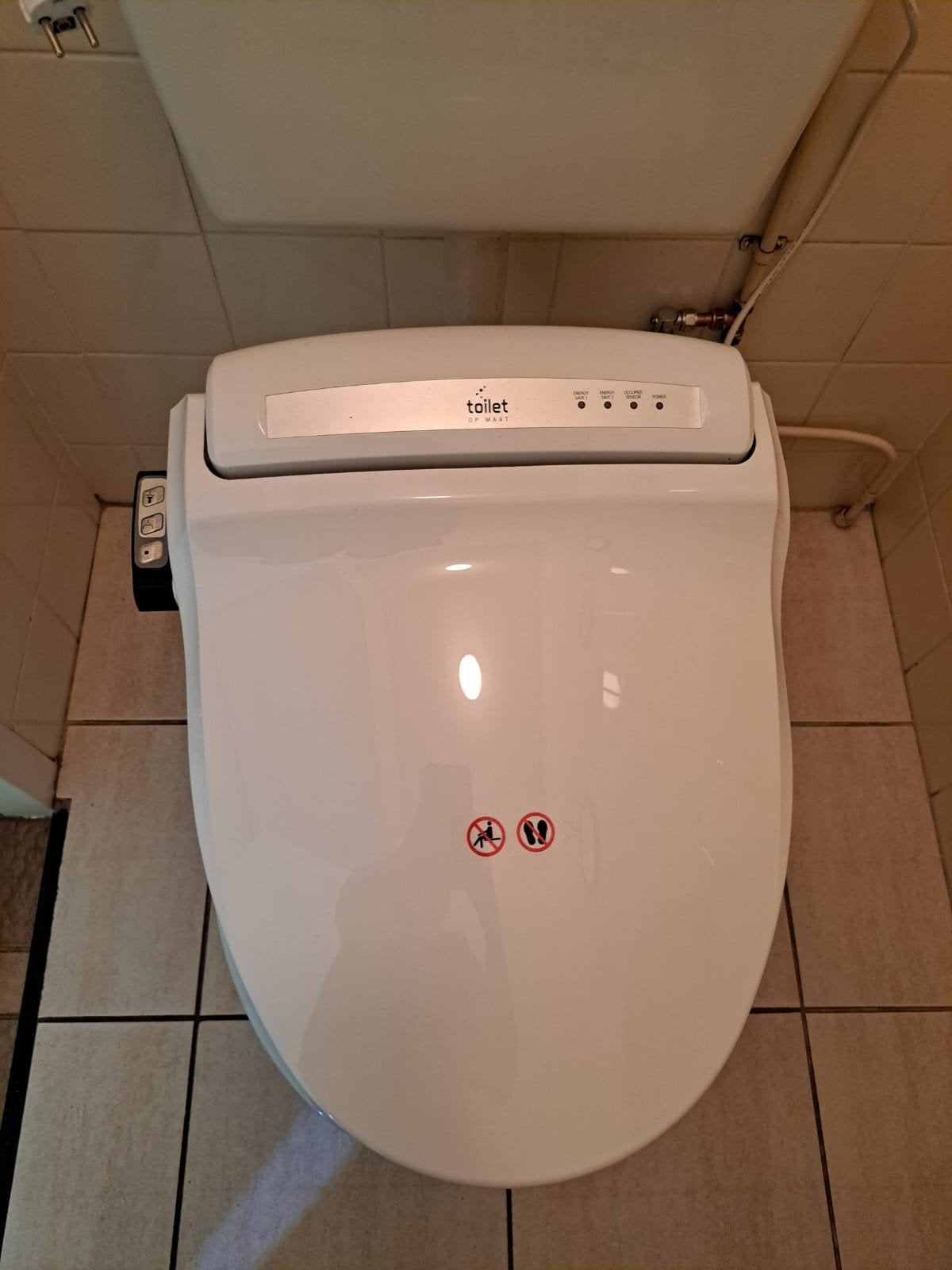 wc bril met douche, Ophalen, Zo goed als nieuw, Met douche