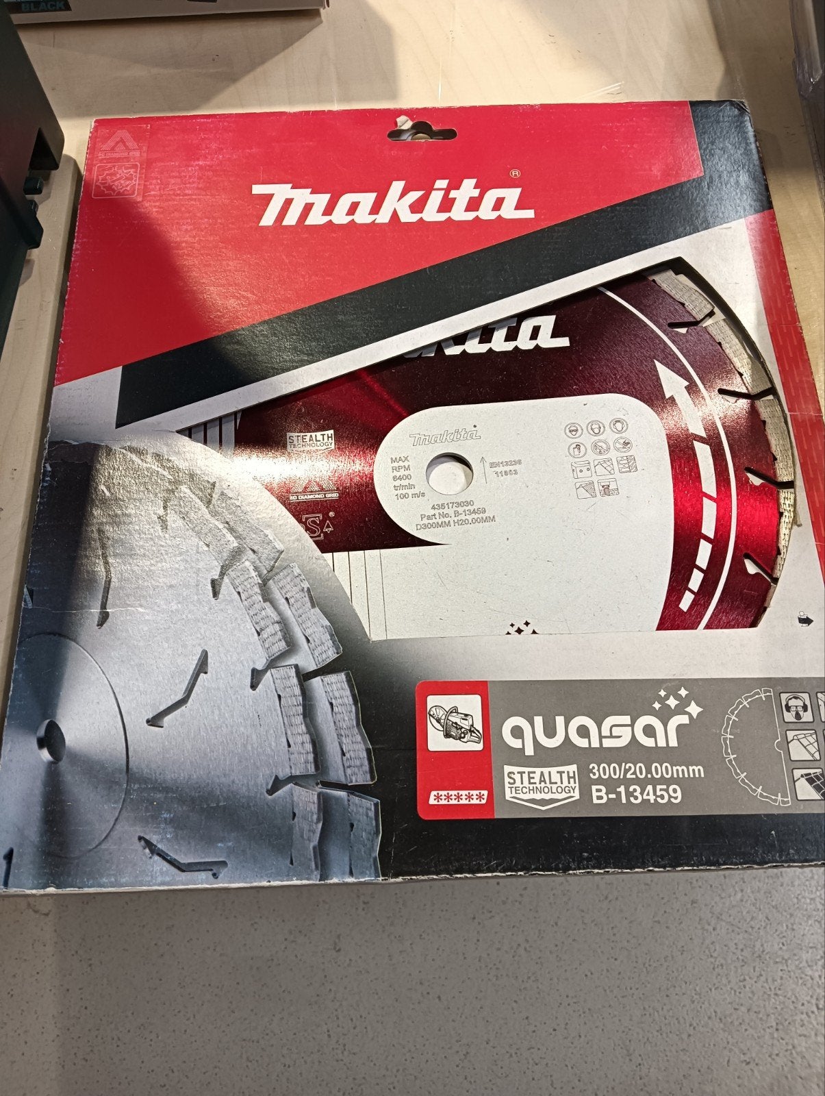 Nieuw Makita Diamant Zaagblad 300mm Asgat 20mm, Ophalen of Verzenden, Nieuw, Overige typen, Makita