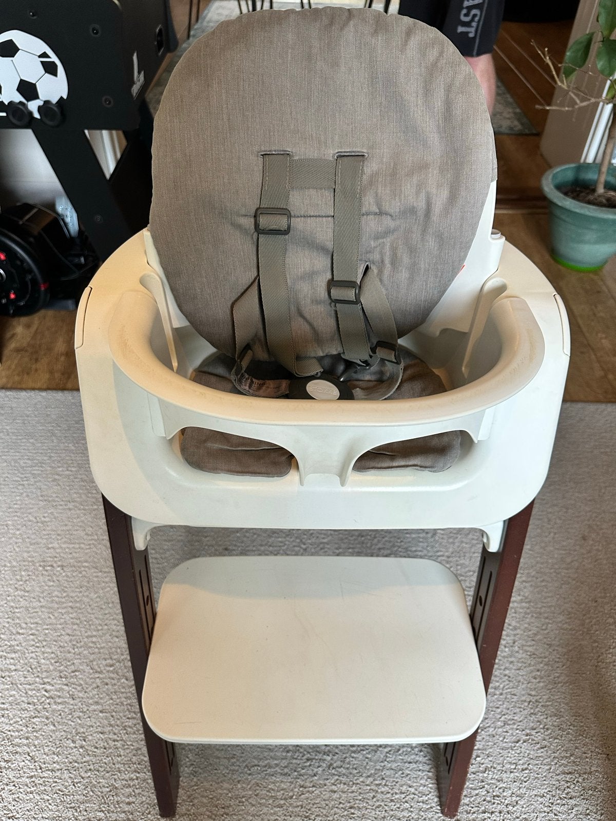 Stokke Steps 3-in-1 kinderstoel met wippertje, Ophalen, Zo goed als nieuw, Meegroeistoel, Aanschuifbaar