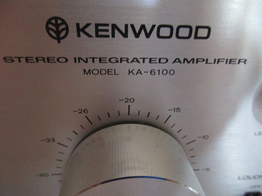 Kenwood KA6100 versterker, Audio, Tv en Foto, Versterkers en Receivers, Ophalen, Zo goed als nieuw, Stereo, Overige merken