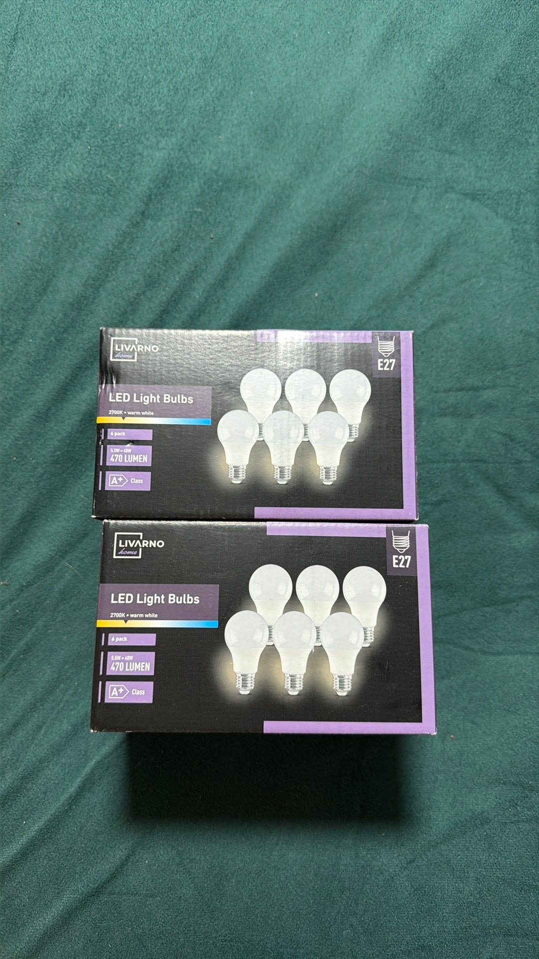 Led light bulbs, 30 tot 60 watt, Led-lamp, Nieuw, Warm wit