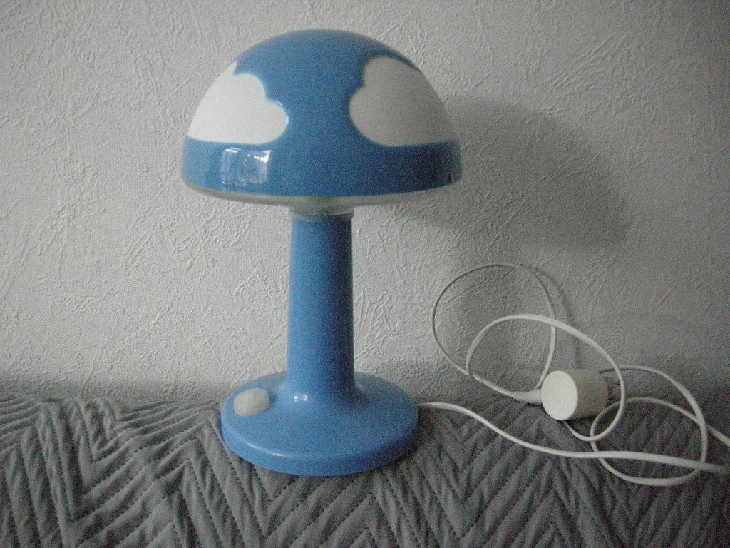 Tafellamp mushroom Skojig Ikea - nieuwst., Huis en Inrichting, Kunststof, 30 cm, Zo goed als nieuw, IKEA