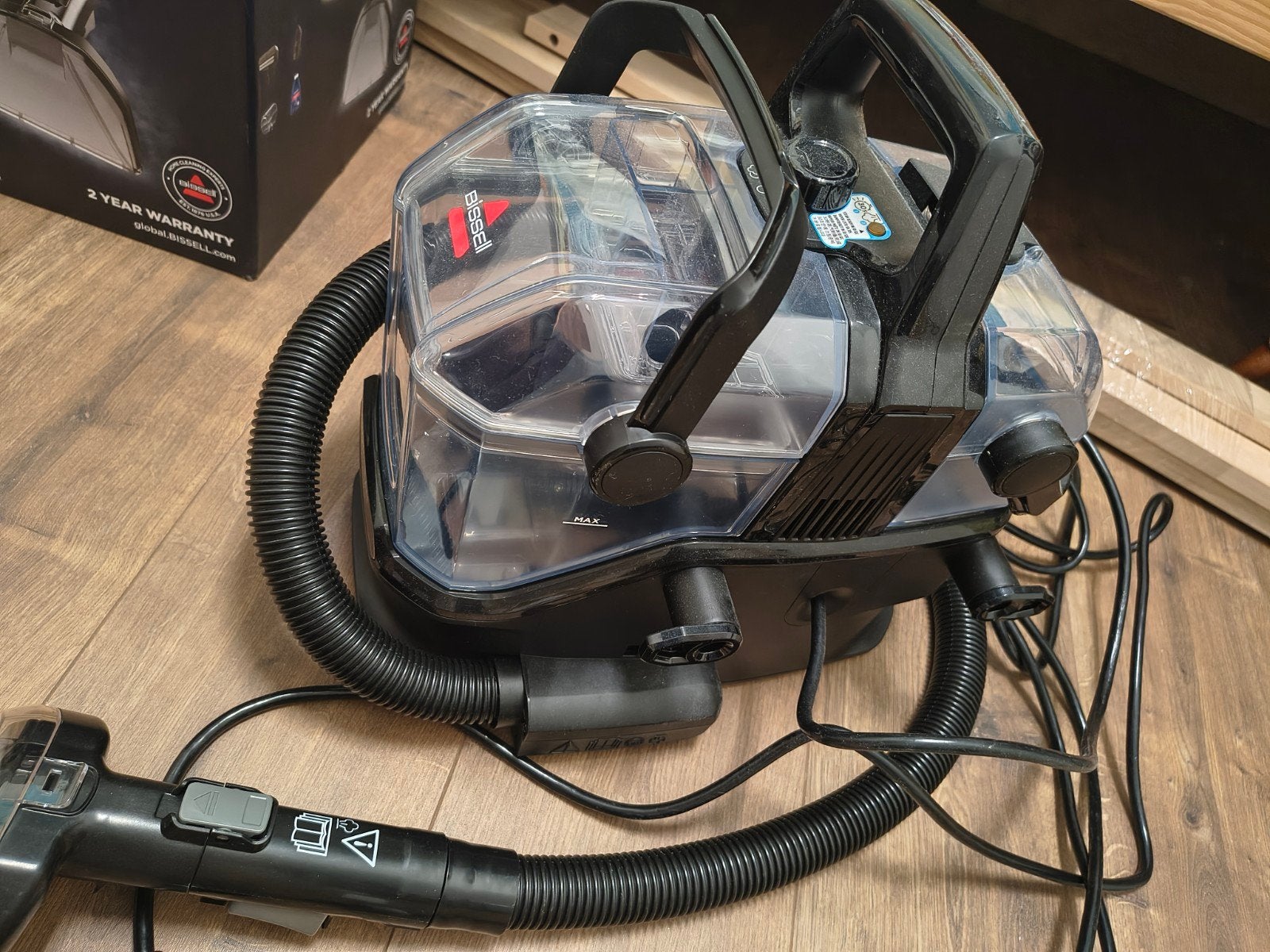 Bissell SpotClean HydroSteam Select - Nieuw, Ophalen of Verzenden, Zo goed als nieuw