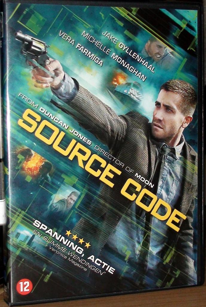 dvd source code, Vanaf 12 jaar, Ophalen of Verzenden, Zo goed als nieuw, Actiethriller