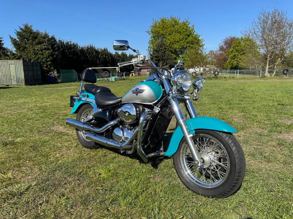 Kawasaki Vulcan VN800 - Zeer nette staat, weinig km!, 2 cilinders, Chopper, Meer dan 35 kW, 800 cc