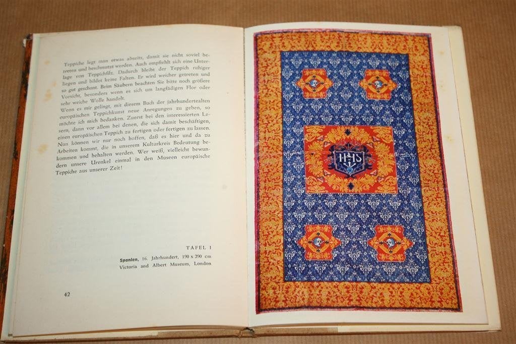Boek: Teppiche Europas [Europese Tapijten], Ophalen of Verzenden