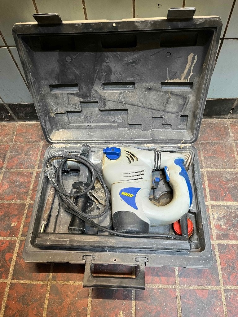 Kinzo slagboor/breekhamer 1500W, Ophalen of Verzenden, Gebruikt