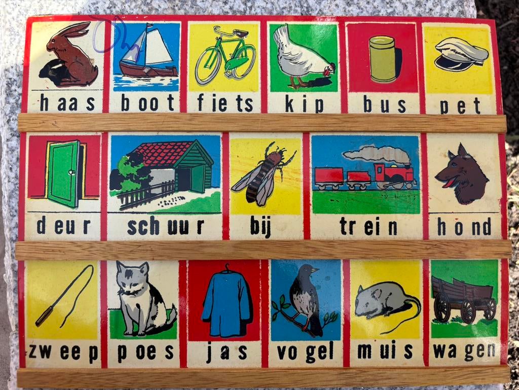 Vintage Nederlands leesplankje, Ophalen of Verzenden, Overige thema's